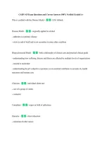 CARN-AP Exam Questions and Correct Answers 100&percnt; Verified Graded A&plus; &NewLine;