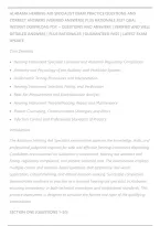 ALABAMA HEARING AID SPECIALIST EXAM PRACTICE QUESTIONS AND&NewLine;CORRECT ANSWERS &lpar;VERIFIED ANSWERS&rpar; PLUS RATIONALE 2027 Q&A&vert;&NewLine;INSTANT DOWNLOAD PDF&period; &ndash; QUESTIONS AND ANSWERS &vert; VERIFIED AND WELL&NewLine;DETAILED ANSWERS &vert; PLUS RATIONALES &vert; GUARANTEED PASS &vert; LATEST EXAM