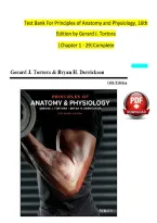 Test Bank For Principles of Anatomy and Physiology 16th Edition by Gerard J&period; Tortora&comma; All Chapters 1 - 29&comma; Verified Newest Version&NewLine;