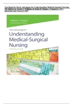 Test Bank for Davis Advantage for Understanding Medical-Surgical Nursing 7th Edition by Linda S&period; Williams & Paula D&period; Hopper &ndash; Chapters 1-57