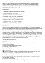 MINNESOTA WASTEWATER OPERATOR CLASS C EXAM PRACTICE QUESTIONS AND CORRECT&NewLine;ANSWERS &lpar;VERIFIED ANSWERS&rpar; PLUS RATIONALES 2026 Q&A &vert; INSTANT DOWNLOAD PDF &NewLine;QUESTIONS AND ANSWERS &vert; VERIFIED AND WELL DETAILED ANSWERS &vert; PLUS RATIONALES &vert;&NewLine;GUARANTEED PASS &vert; LATES