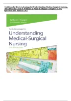 Test Bank for Davis Advantage for Understanding Medical-Surgical Nursing 7th Edition by Linda S&period; Williams & Paula D&period; Hopper &ndash; Chapters 1-57