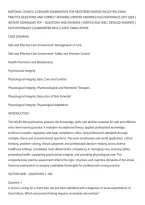 NATIONAL COUNCIL LICENSURE EXAMINATION FOR REGISTERED NURSES &lpar;NCLEX-RN&rpar; EXAM&NewLine;PRACTICE QUESTIONS AND CORRECT ANSWERS &lpar;VERIFIED ANSWERS&rpar; PLUS RATIONALES 2027 Q&A &vert;&NewLine;INSTANT DOWNLOAD PDF &ndash; QUESTIONS AND ANSWERS &vert; VERIFIED AND WELL DETAILED ANSWERS &vert;&NewLine;PLUS R