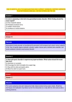 HESI PN Mental Health Exam 2026 &vert; 300 Practice Questions & Correct Answers with Rationales &vert; Instant Download PD