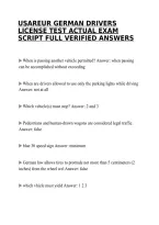 USAREUR&lowbar;GERMAN&lowbar;DRIVERS&lowbar;LICENSE&lowbar;TEST&lowbar;ACTUAL&lowbar;EXAM&lowbar;SCRIPT&lowbar;2026&lowbar;FULL&period;pdf