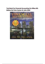 TEST BANK for Financial Accounting for MBAs 8th Edition by Peter Easton & John Wild &vert; All Chapters &vert; Latest Edition 2026&NewLine;