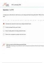 Ace ATI RN Leadership Level 3 Proctored Assessment with All NGN and 70 Screenshot Questions with Correct Answers for 2026 RN ATI Leadership Proctored Exam