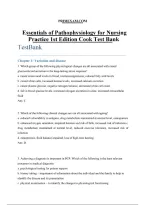 Test Bank For Essentials of Pathophysiology for Nursing Practice&comma; 1st Edition by Neal Cook&comma; Andrea Shepherd&comma; Stephanie Dunleavy&comma; Claire Mccauley&comma; Brendan McCormack