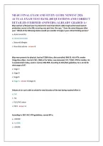 NR 601 FINAL EXAM AND STUDY GUIDE NEWEST 2026 ACTUAL EXAM TEST BANK 300 QUESTIONS AND CORRECT DETAILED &lpar;VERIFIED ANSWERS&rpar; &vert;ALREADY GRADED A&plus;  