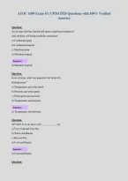 ATOC 1050 Exam &num;3 &vert; UPDATED Questions with 100&percnt; Verified&NewLine;Answers