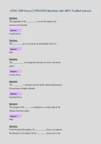 ATOC 1050 Forces &vert; UPDATED Questions with 100&percnt; Verified Answers&NewLine;