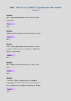 ATOC 1050 EXAM 3 &vert; UPDATED Questions with 100&percnt; Verified&NewLine;Answers