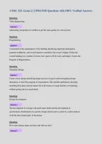 COSC 153&colon; Exam 2 &vert; UPDATED Questions with 100&percnt; Verified Answers&NewLine;