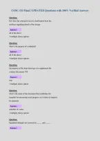 COSC 153 Final &vert; UPDATED Questions with 100&percnt; Verified Answers&NewLine;