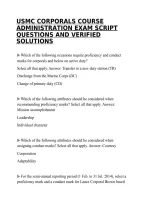 USMC&lowbar;CORPORALS&lowbar;COURSE&lowbar;ADMINISTRATION&lowbar;EXAM&lowbar;SCRIPT&lowbar;2026&lowbar;QUESTIONS&period;pdf
