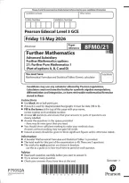 2026 AS-LEVEL EDEXCEL FURTHER MATHEMATICS PAPER 21