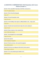 2A HOISTING COMPREHENSIVE TEST Questions with Correct&NewLine;Answers &lpar;Grade A&plus;&rpar;