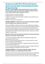 NFL Agent Exam 2026&sol;2027 &vert; NFLPA Certified Contract Advisor Exam Study Guide&comma; Practice Questions & Answers&comma; NFL Agent Exam Prep
