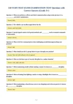 150 TCRN TEST EXAM EXAMINATION TEST Questions with&NewLine;Correct Answers &lpar;Grade A&plus;&rpar;