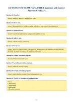 150 TCRN TEST EXAM FINAL PAPER Questions with Correct&NewLine;Answers &lpar;Grade A&plus;&rpar;