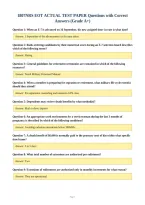 1807NRS EOT ACTUAL TEST PAPER Questions with Correct&NewLine;Answers &lpar;Grade A&plus;&rpar;