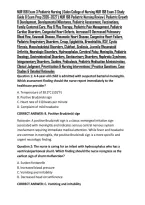 NUR 168 Exam 3 Pediatric Nursing &vert; Galen College of Nursing NUR 168 Exam 3 Study Guide & Exam Prep 2026&ndash;2027 &vert; NUR 168 Pediatric Nursing Review &vert; Pediatric Growth & Development&comma; Developmental Milestones&comma; Pediatric Assessment&comma; Vaccinations&comma; Family-Centered