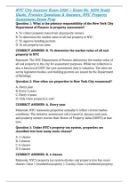 NYC City Assessor Exam 2026 &vert; Exam No&period; 6036 Study Guide&comma; Practice Questions & Answers&comma; NYC Property Assessment Exam Prep