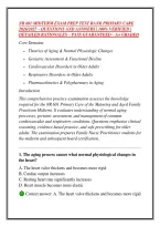 NR 601 MIDTERM EXAM PREP TEST BANK PRIMARY CARE &NewLine;2026&sol;2027 &ndash; QUESTIONS AND ANSWERS &vert; 100&percnt; VERIFIED &vert; &NewLine;DETAILED RATIONALES &ndash; PASS GUARANTEED &ndash; A&plus; GRADED