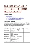Nebraska MPJE Elite Test Bank Protocol &lpar;2026&sol;2027&rpar; &vert; Scenario-Based Practice Questions&comma; Full Distractor Rationales & Federal vs&period; NE Law Cheat Sheet