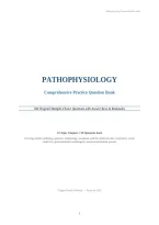 PATHOPHYSIOLOGY&NewLine;Comprehensive Practice Question Bank&NewLine;