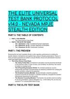 Nevada MPJE Test Bank & Law Review &lpar;2026&sol;2027&rpar; &vert;  Scenario Questions&comma; Option-by-Option Rationales&comma; NRS&sol;NAC 639 Cheat Sheet & Legal Citations