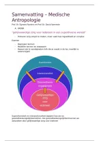 Samenvatting Medische Antropologie &vert; Gezondheid en maatschappij I &vert; UGent &vert; 2025&sol;26