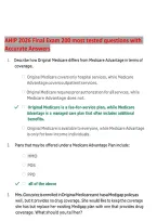 AHIP 2026 Final Exam Test Bank &vert; 200 Most Tested Practice Questions & Verified Answers