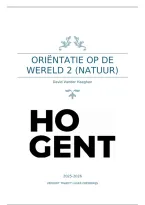 Samenvatting Ori&euml;ntatie op de wereld 2 &lpar;natuur&rpar;