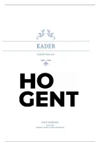 Samenvatting Muzische Vorming &lpar;kader&rpar;