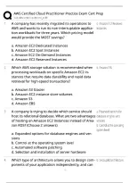 CLF-C02 AWS Cloud Practitioner Practice Exam Cert Prep 2026 Update &sol; Score 100&percnt; Exam Prep &sol; Study Guide & Test Bank&NewLine;&NewLine;