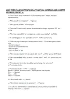 ACRP CCRC EXAM SCRIPT WITH UPDATED ACTUAL QUESTIONS AND CORRECT&NewLine;ANSWERS&comma; GRADED A&plus;