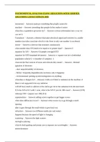 INSTRUMENTAL ANALYSIS EXAM 1 QUESTIONS WITH VERIFIED SOLUTIONS LATEST UPDATE 2026