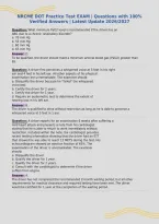 NRCME DOT Practice Test EXAM &vert; Questions with 100&percnt;&NewLine;Verified Answers &vert; Latest Update 2026&sol;2027