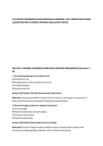 214 FLORIDA INSURANCE EXAM QUESTIONS & ANSWERS &vert; 100&percnt; VERIFIED SOLUTIONS &NewLine;&vert; QUESTIONS WITH CORRECT ANSWERS 2026 LATEST UPDATE 