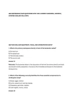 ABC BARTENDING EXAM QUESTIONS WITH 100&percnt; CORRECT ANSWERS &vert; VERIFIED &vert; &NewLine;UPDATED 2026 &lpar;ACTUAL EXAM&rpar;