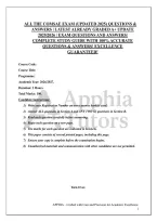 ALL THE COMSAE EXAM &lpar;UPDATED 2025&rpar; QUESTIONS & ANSWERS &vert; LATEST ALREADY GRADED A&plus; UPDATE 2025&vert;2026 &vert; EXAM QUESTIONS AND ANSWERS&vert; COMPLETE STUDY GUIDE WITH 100&percnt; ACCURATE QUESTIONS & ANSWERS&excl; EXCELLENCE GUARANTEED&excl;