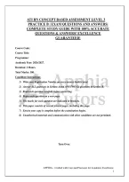 ATI RN CONCEPT BASED ASSESSMENT LEVEL 3 PRACTICE B &vert; EXAM QUESTIONS AND ANSWERS&vert; COMPLETE STUDY GUIDE WITH 100&percnt; ACCURATE QUESTIONS & ANSWERS&excl; EXCELLENCE GUARANTEED&excl;