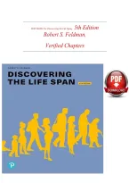 TEST BANK For Discovering the Life Span&comma; 5th Edition Robert S&period; Feldman&comma; Verified Complete Newest Version Guide A&plus; 