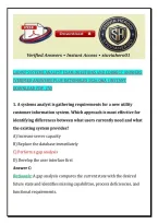 LADWP Systems Analyst Exam 2026 PDF &ndash; 250 Questions with Verified Answers & Detailed Rationales &vert; Instant Download