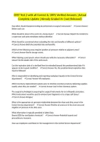 CRST Test 2 with all Correct & 100&percnt; Verified Answers &vert;Actual Complete Update &vert;Already Graded A&plus; &lpar;Just Released&rpar;