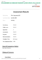 DORA-ASSESSMENT &lpar;SLP&rpar; SIMUCASE TRANSCRIPT &vert;LATEST UPDATE &vert; FULLY SOLVED