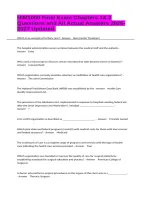 HIM1000 Final Exam Chapters 1& 2 Questions and All Actual Answers 2026-2027 Updated&period;