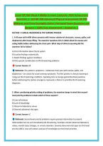 Latest NR 509 Week 4 Midterm Exam Complete 2026 Actual Exam &NewLine;Questions 1- 100 NR-509 Advanced Physical Assessment NR 509 &NewLine;Midterm and Finals Examplify Online Proctored Exam Questions and &NewLine;Answers &vert; 100&percnt; Pass Guaranteed &vert; Graded A&plus; &vert;