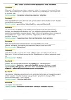 BIO exam 2 Brininstool Questions and Answers